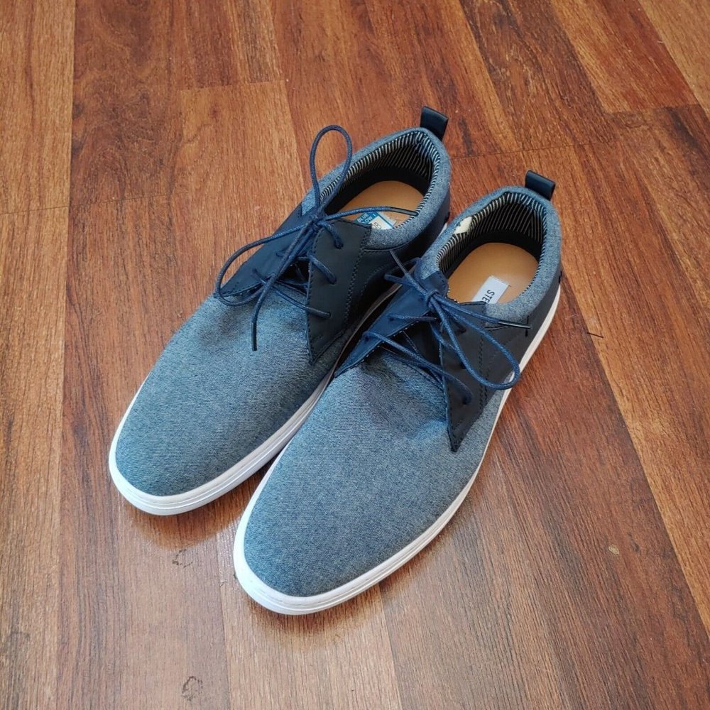 Steve Madden Instax Casual Sneaker, Men's Size 13 Gray/black SEE PHOTOS!!!